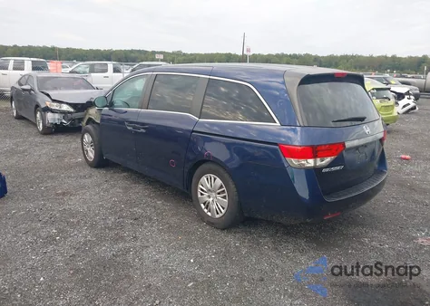 2016 Honda Odyssey Lx from USA, damaged, VIN 5FNRL5H22GB077403